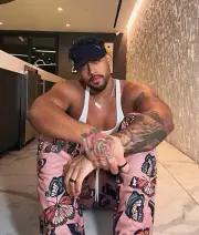 [B170] Handsome Male Cute Model Showing Off Body