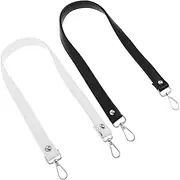 [GAXIRE] 2pcs Replacement Strap for Purse Durable Synthetic Leather Handles with Swivel Clasps for Tote Clutch and Crossbody Bags Elegant and Easy to Install Bag Straps