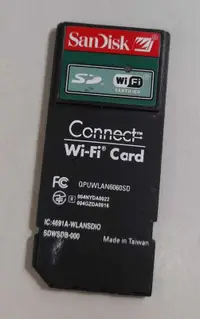 在飛比找露天拍賣優惠-SanDisk Wifi SD卡棒 / 記憶卡