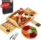 Cheese Board Gift Set w/ Knives Charcuterie Tray for Women Wife Mum Couples
