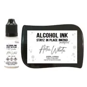 Pearlescent Artic White Stayz In Place Alcohol Ink and Ink Pad CO728165