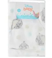 BLANKET PLUSH - DISNEY BOYS 243 - DUMBO ELEPHANT - BABY TODDLER CRIB BED