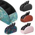 (5 Compartments) TV Remote Control Holder Caddy Desktop Makeup Brush Organizer