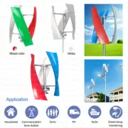 3KW Vertical Wind Power Turbine Generator kit with Wind Charge Controller 12-48V