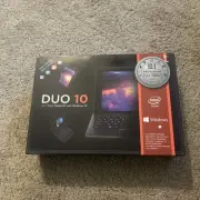 Duo 10 10.1 Nuvision 2 In 1 Tablet Windows 10 Edition BRAND NEW IN BOX 32 GB