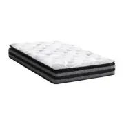 Bedra Single Mattress Cool Gel Foam Bonnell Spring Pillow Top 22cm