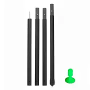 Lightweight Carbon Fiber Tarp Poles for Canopy and Tent Tarps 4 Sections