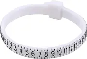 [TOZLU] Ring Sizer Measures Ring Sizes UK A to Z with Ring Size Guide Including Ring Size Chart for Men and Women Fashion in Practical