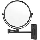 8” Wall Mounted Makeup Mirror with10X Magnification, Double Sided Shaving Mir...
