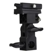 3 Pcs B Type Flash Light Stand Bracket(Black)