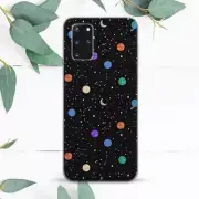 Colorful Planets Moon Stars Case For Samsung Note 20 S10 S20 S21 S22 S23 S24 FE