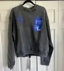 Off-White c/o Virgil Abloh Caravaggio Hardcore Graphic Sweatshirt M Grey Gray