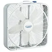 Lasko 20 In Weather Shield Box Fan with Wind Ring System Model 3720
