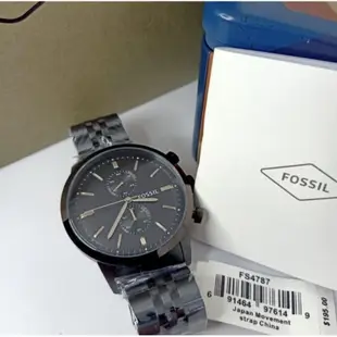 Fossil 品牌男士手錶 FS4787 FS4934 FS4875 不銹鋼 ORI FullSet