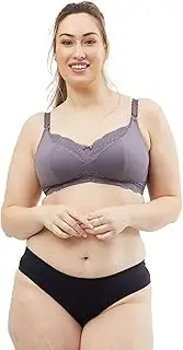Cake Maternity Women's Taffy Wire Free Soft Cup Full Coverage Nursing Bra Plunge