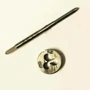 HSS M2 × 0.4 mm Right Hand tap and die Threading Tool Metric set M2*0.4