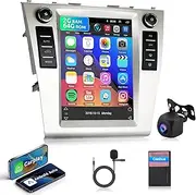 2+64G Android Car Radio Car Stereo for Toyota Camry 2006-2011 Wireless Carplay Android Auto, 9.7'' Touch Screen Head Unit Mirror Link WiFi GPS Navigation Bluetooth FM RDS Hi-Fi AHD Backup Camera SWC