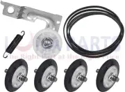 LG DLE3170W Dryer Rollers Belt Idler Pulley Kit