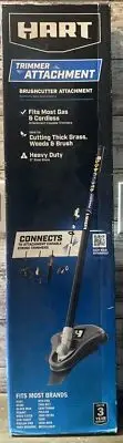 HART Brush Cutter for Thick Brush Weeds Grass String Trimmer Attachment