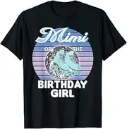 [X.Style] Mimi of The Birthday Girl Roller Skating Skate Party ds817 T-Shirt (XL) Black