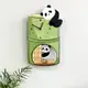 卡通創意熊貓搖擺裝飾掛牆鐘客廳幼兒園兒童房靜音家用時鐘掛鐘