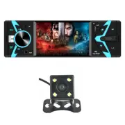 Single DIN Car Radio Stereo Bluetooth MP5 Player FM/USB/TF/AUX Free Rear Camera (for: Audi)