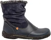 [El Naturalista] Women's N758 Nido Oxford Boots, Ocean, Black, 36 EU Wide, ocean black, 36 EU Weit