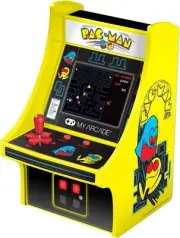 Basic Fun Arcade Classics Pac-Man Color LCD Retro Mini Arcade Game Player Yellow