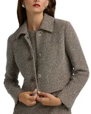 St. John Eyelash Tweed Jacket