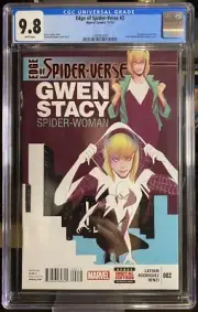 Edge of Spider-Verse #2 CGC 9.8 1st Appearance Spider-Gwen (Gwen Stacy)