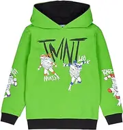 [TEENAGE MUTANT NINJA] Hoodie | TMNT Hooded Jumper Sweatshirt for Young Boys | Official Ninja Turtles Merchandise Clothing