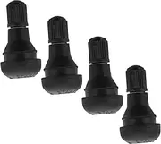 Ciieeo Tire Valve Stems 4 Pack Extended Stem for Tubeless Tire Sealant Construction Clamp for Car