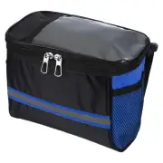 Bike Handlebar Bag, Waterproof Bike Basket Bag Bicycle Accessories, Blue