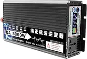 4000W 5000W 8000W Pure Sine Wave Power Inverter, 1 AC Outlets Car Inverter, 12V/24V/48V/60V to AC 220V 230V Voltage Transformer, for Laptop Computer, TV, Electrical Tools /4270