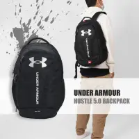 在飛比找momo購物網優惠-【UNDER ARMOUR】後背包 Hustle 5.0 黑