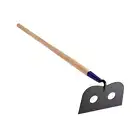 Bon Tool Garden Hoe 5.75"Hx9.5"W Solidwood Handle Durable Steel Forged Blade
