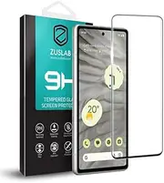 [ZUSLAB] Screen Protector for Pixel 8 Pro Tempered Glass Film Case Friendly 9H Hardness for Google (2023) - Black