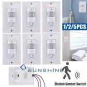 Occupancy Motion Sensor Light Switch PIR Infrared LED Ceilling Wall Light Switch