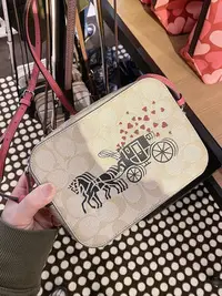 在飛比找Yahoo!奇摩拍賣優惠-全館免運 COACH 全新正品 91041 新款馬車logo