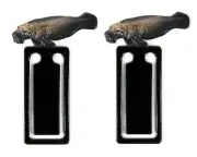 Hand Painted Manatee Sea Cow Bookmarks (Set of 2) B13M
