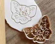 Papillon Dog Cookie Cutter Pastry Fondant Dough Biscuit Animal Pet