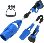 LCUKTX Foldable Leaf Blower Cordless with 3000mah Battery, 21V Electric Blower