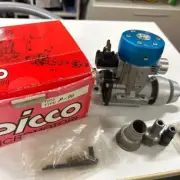 Picco p-90 water-cooled 2-stroke glow engine for R/C race boats, new f/s
