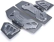 Motorcycle Accessories Aluminum Footrests Foot Rest Pegs Fit For ADV350 ADV 350 ADV-350 Adv 350 2022 2023 (Size : Silver)