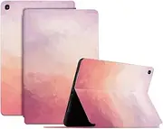 [SLLMYYX] Case for Samsung Galaxy Tab A 8.0 2019 SM-P200/P205, Premium Leather Folio Slim Stand Protective Cover with Stand (Pink)