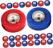 BELLIFFY 40pcs Table Accessories Tabletop Game Accessories Tabletop Curling Game Shuffleboard Roller Shuffleboard Beads Roller Replacement Board Game Parts Shuffleboard Bowling Ball Plastic