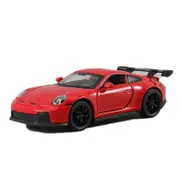 Catzon 1:32 911 GT3 Alloy Car Model with Pull-Back Functionality and Sound Light Effects-Red
