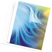 Fellowes Thermal Binding Cover Gloss Back A4 3mm White Pack 100