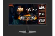 AOC 27'QHD,IPS,180Hz,1ms GtG / 0.5ms MPRT,HDR10,1H1DP, normal stand,Adaptive Sync,Low input lag,Gaming mode,Dial Point,Shadow Control,Low blue mode Q27G11E