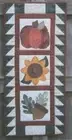 Quilted Quickies Fall Reminiscence Acorn Sunflower Pumpkin Applique Pattern